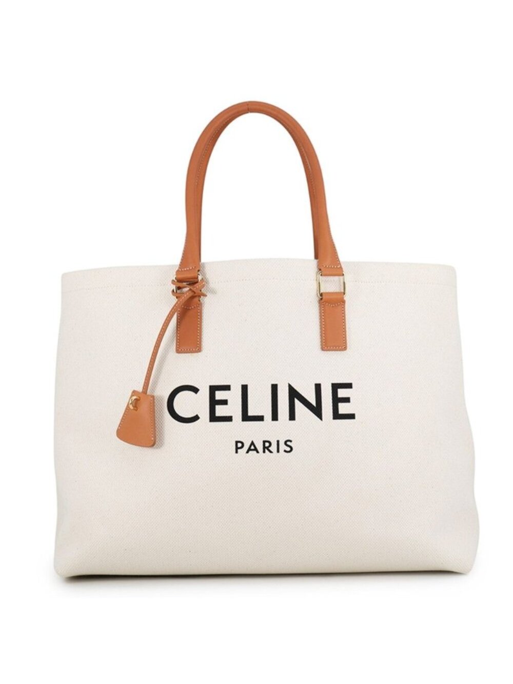Celine Tote Bag Horizontal Cabas Canvas